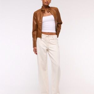 Abercrombie Curve Love Low Rise Ultra Loose Jean